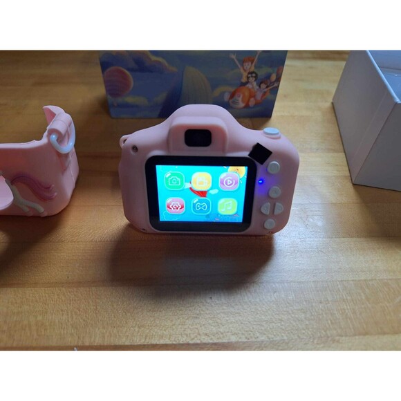 Goopow Kids Digital Camera, 32gb SD Card Included, Soft Silicone Cover, Age 3+ - Picture 8 of 16